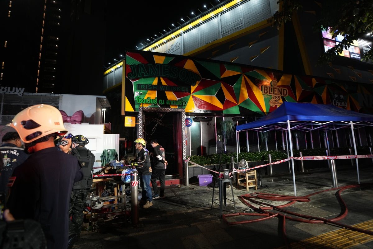At least 27 dead in Bangkok pub fire as dozens injured