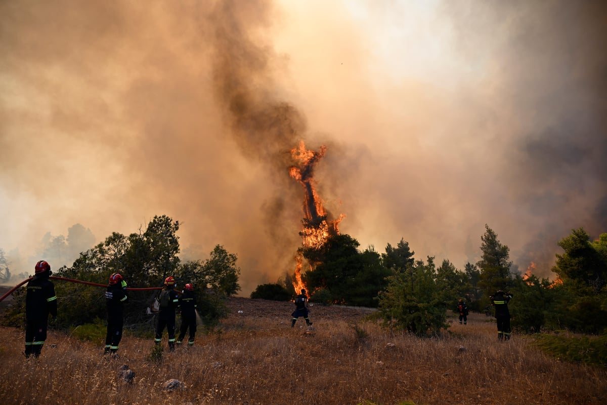 British pilot among survivors after Greek firefighting helicopters crash