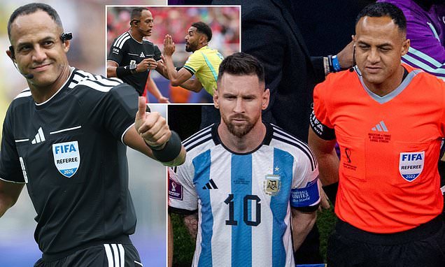Lionel Messi’s preferred referee assigned to England vs Argentina World Cup semi-final