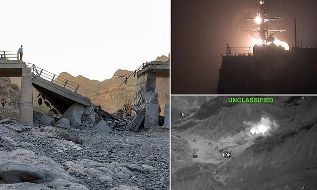 Iran threatens to block Strait of Hormuz as US launches ninth night of strikes