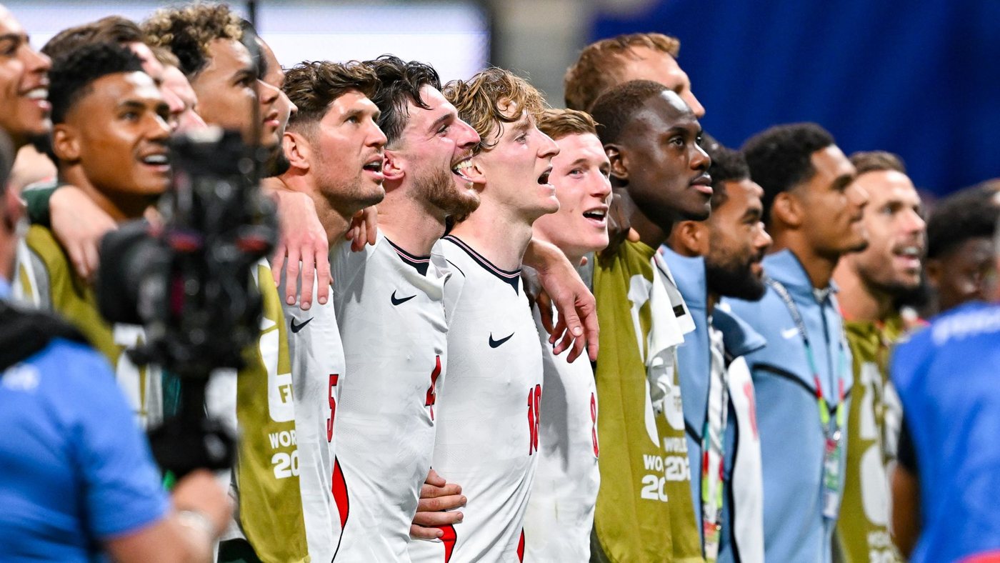 Oasis hit Wonderwall becomes unifying anthem for England at World Cup
