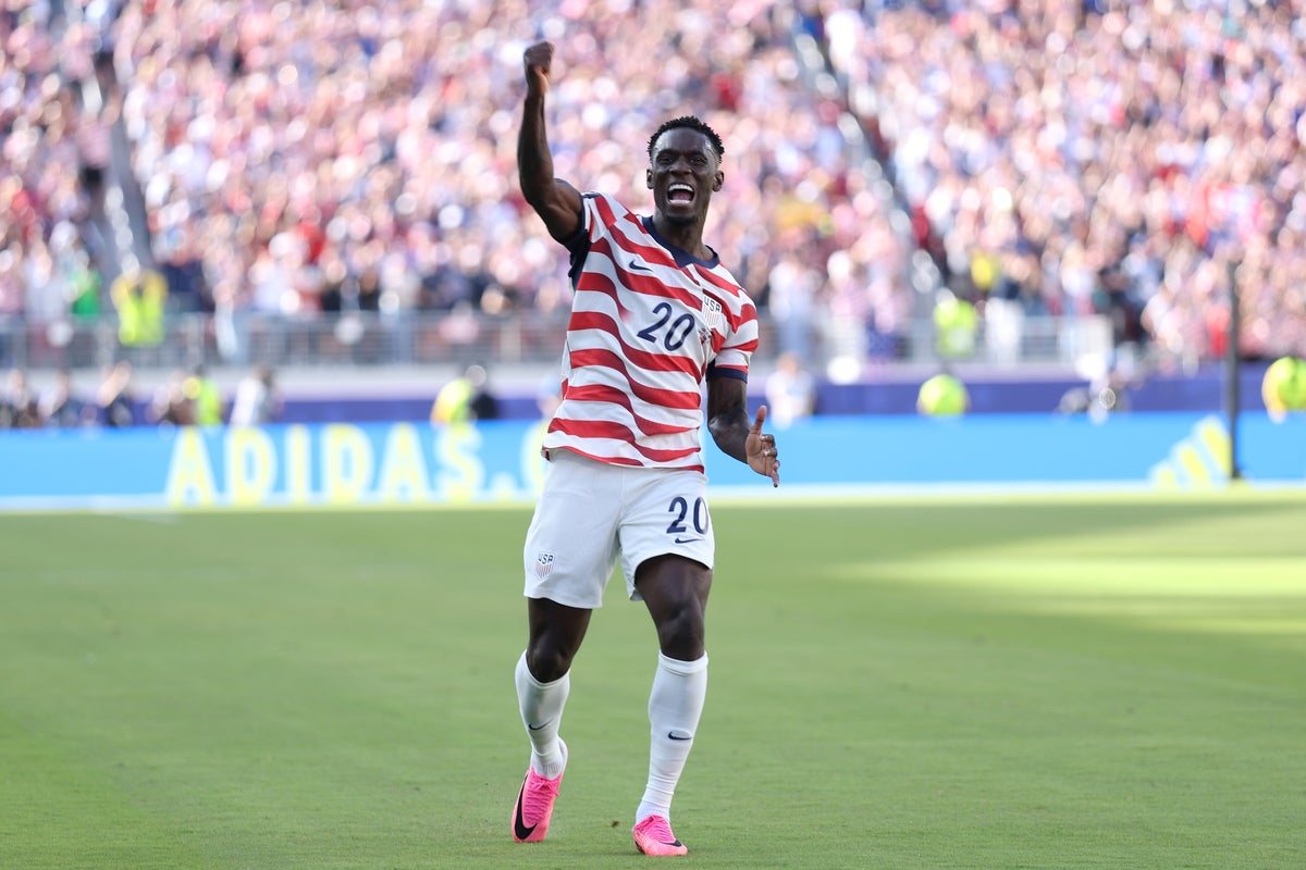 Donald Trump says he called FIFA president to overturn Folarin Balogun red card