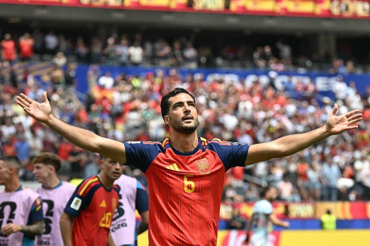 Mikel Merino strikes late again to send Spain into World Cup semi-finals