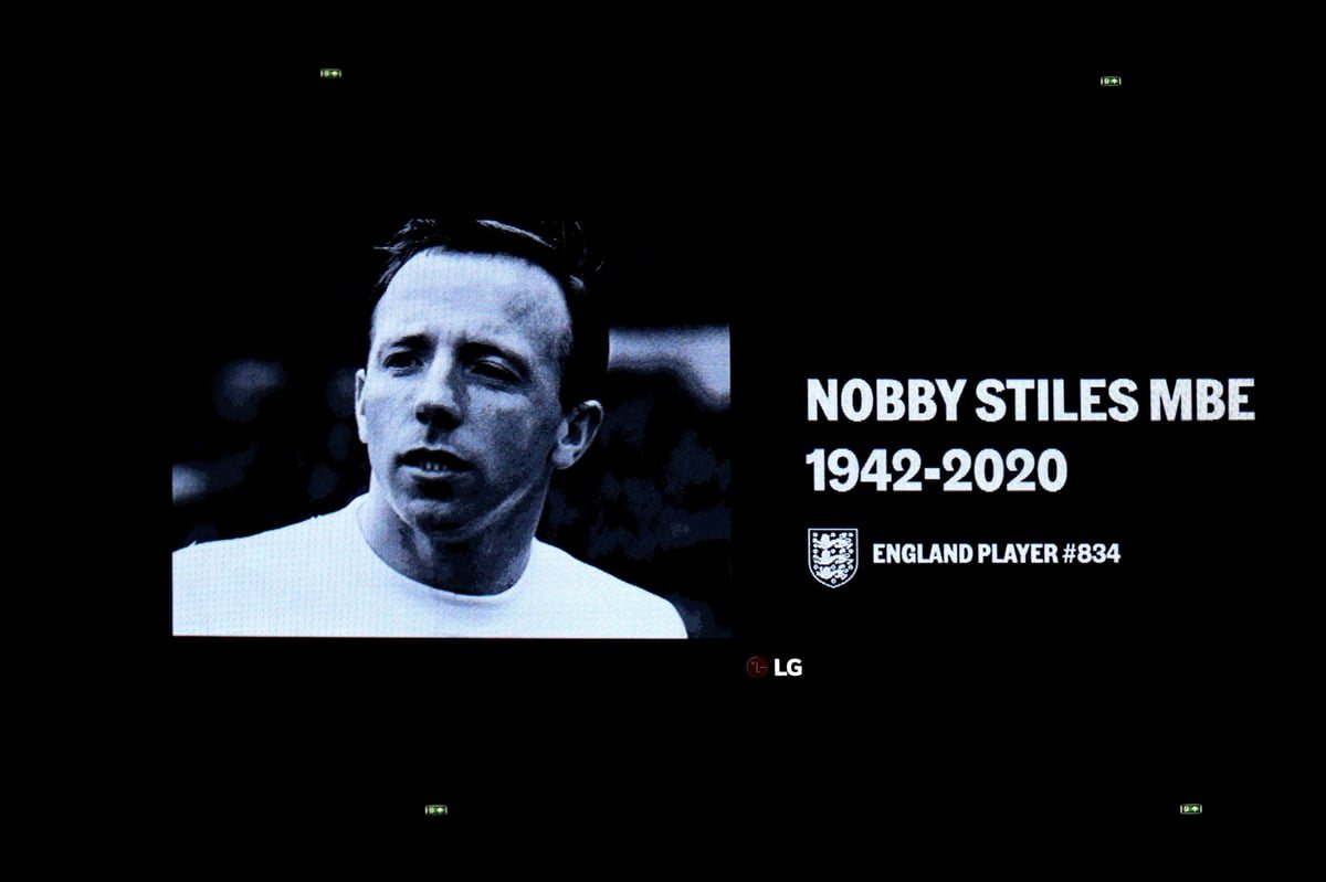 Nobby Stiles' death linked to repeated heading of footballs, coroner rules