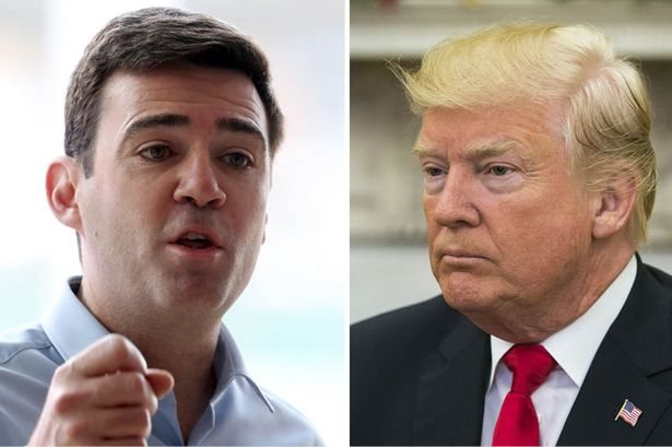 Donald Trump claims people will be 'dancing in the streets' after reported Andy Burnham decision