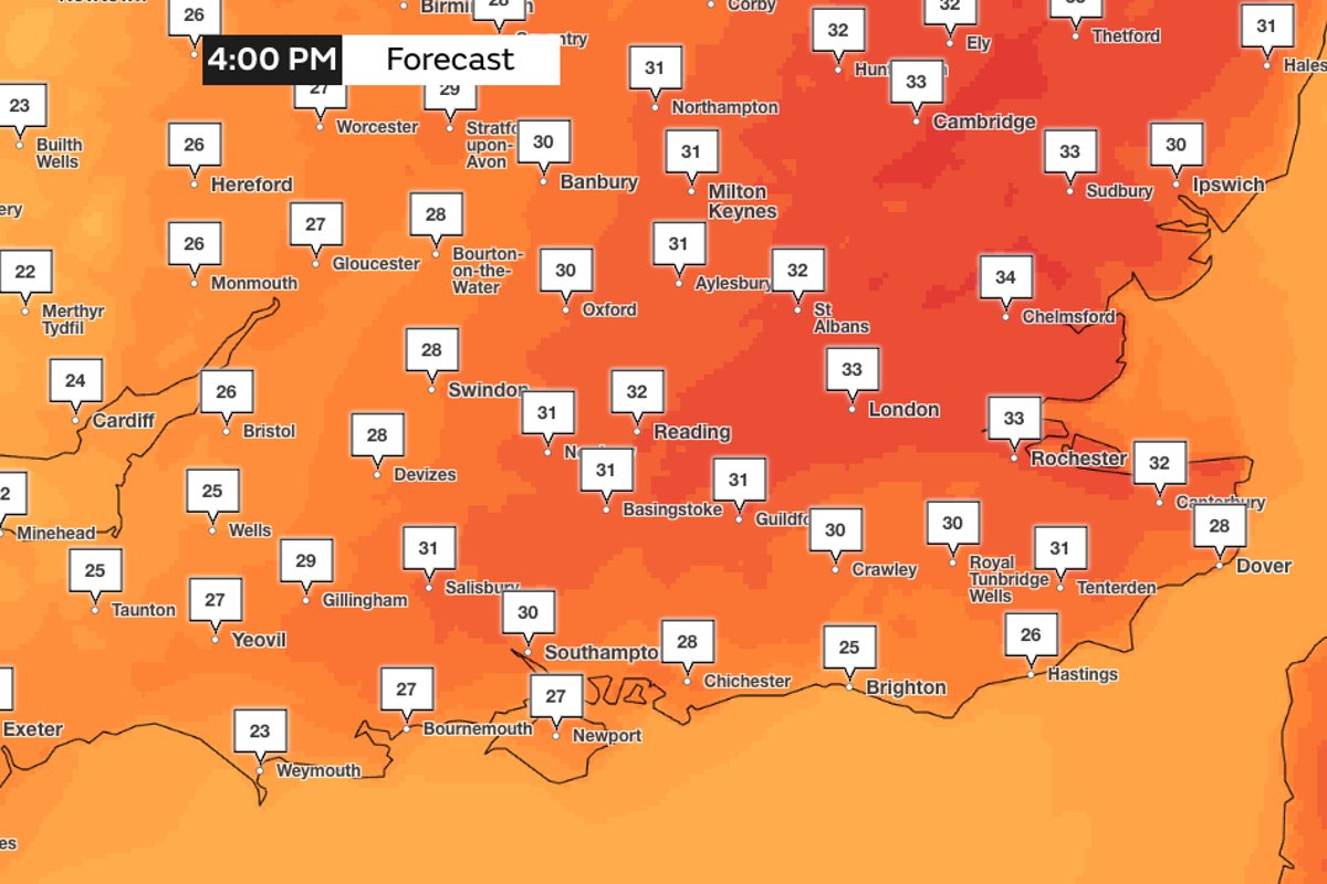 Half of England Officially Declared in Drought as Temperatures Reach 35.2C